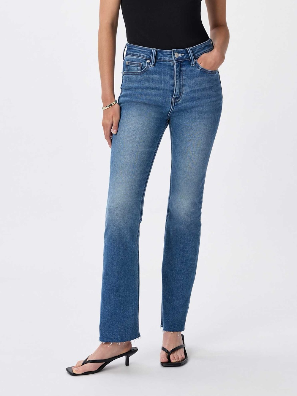NWT QUINCE Bella Stretch Kick Flare